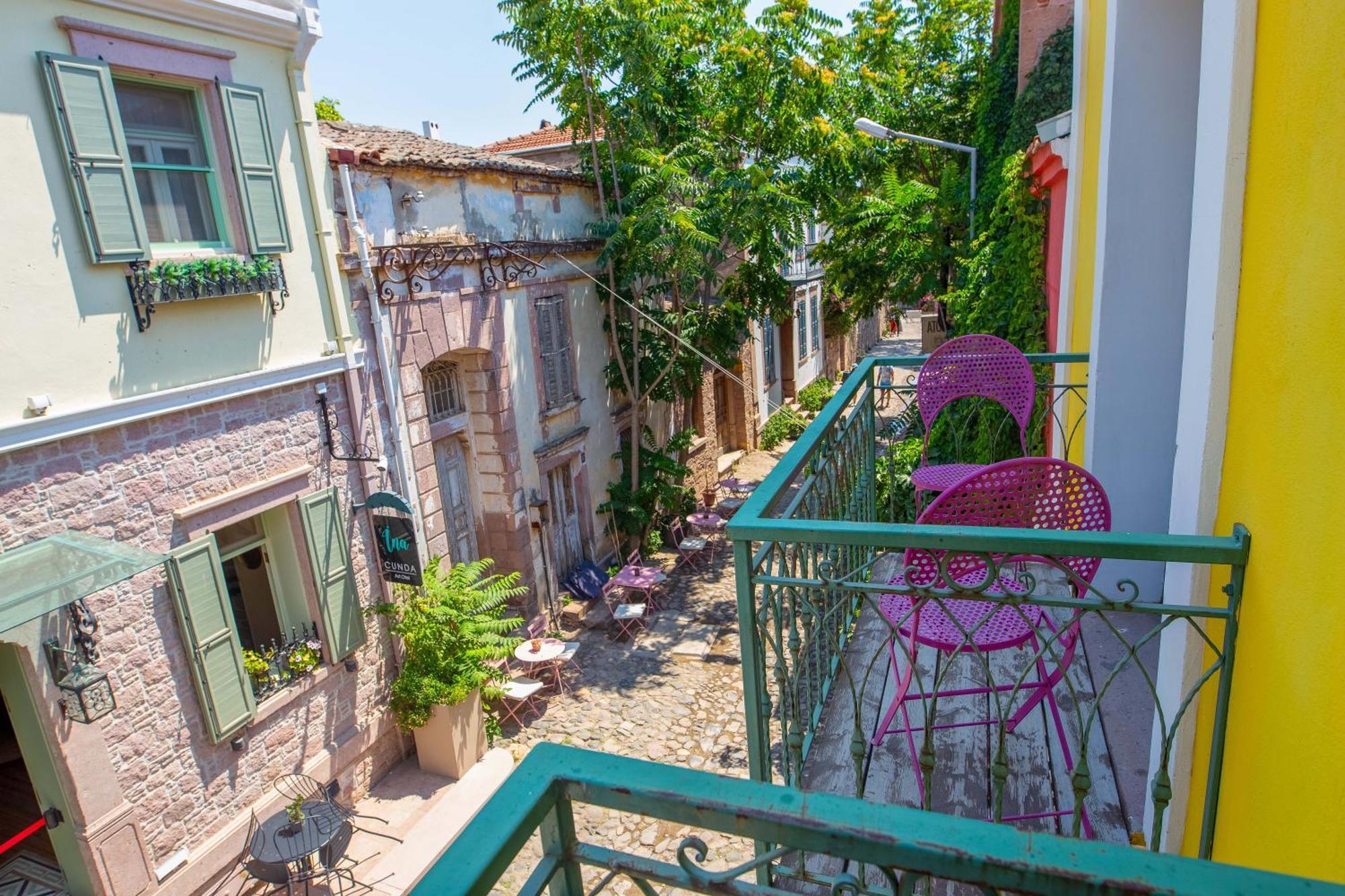 Cunda Mor Limon Otel Ayvalik Bagian luar foto